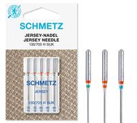 Sewing Machine Needles Schmetz - Jersey (Ball Point), Various Assorted Sizes 70/10, 80/12 & 90/14, Single Packet