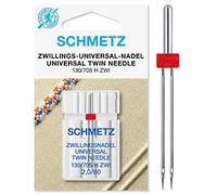 Sewing Machine Needles Schmetz - Twin, Size: 2.0/80, Single Packet