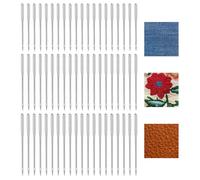 Sewing Machine Needles Universal Heavy Duty Pack Compatible with Most Household Sewing Machines Assorted Sizes 90/14 100/16 110/18 20 Each Total 60 Pieces. Standard Point Needles for Fabric Projects