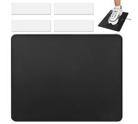 Sewing Machine Pedal Mat, Sewing Machine Foot Pedal Non Slip Pad Sewing Mat with 4, Sewing Machine Muffling Mat Sewing Machine Mat for Keep Pedal in Place, Quilting Supplies and Accessories (Black)