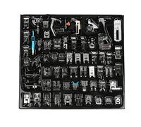 Sewing Machine Press Foot, 62PCS Multifunctional Sewing Machine Parts Press Foot Accessories Set Embroidery Presser Hardwares for Household Home Tailor Shop
