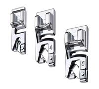 Sewing Machine Presser Feet Set, 3 Pcs Kit Including Hemming Foot and Accessories. Compatible with Brother, Janome, and Singer Machines,Realand 3 Sizes Rolled Hem Presser Foot, 3/4/6mm