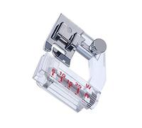 Sewing Machine Presser Foot,5mm to 20mm Adjustable Bias Binder Foot Universal Ruler Foot Fits for Low Shank Sewing Snap-on Brother, Singer,Janome, Kenmore, Babylock.