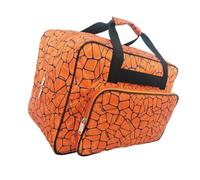 Sewing Machine Protective Bag Waterproof Nylon Large Front Pocket Equipment Storage Travel Portable Storage Case, orange