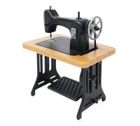 Sewing Machine Scene Model - Small Sewing Machine Statue Retro Model Miniature Sewing Machine Toy | Pretend Home Accessories, Landscape Decor for Playroom