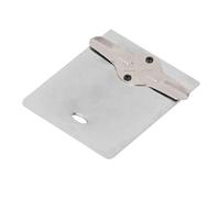 Sewing Machine Slide Plate Stainless Steel Push Plate 307 Household Sewing Machine Parts Durable Smooth Gliding Replacement Part for 307 Model Sewing Machine 1 Piece