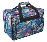 Sewing Machine Storage Tote Bag 46×23×32cm Large Capacity Oxford Cloth Sewing Machine Carrying Case Storage Cover with Full Width Smooth Zip Universal Household Sewings Accessories for Hobby Gift