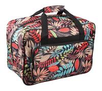 Sewing Machine Storage Tote Bag 46×23×32cm Large Capacity Oxford Cloth Sewing Machine Carrying Case Storage Cover with Full Width Smooth Zip Universal Household Sewings Accessories for Hobby Gift(Red)