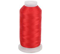 Sewing Machine Thread Professional Quality Low Breakage Smooth Lubricity Embroidery Thread for Home Sewing and Hand Stitching Polyester 1 Piece (Red)