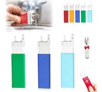 Sewing Machine Threading Tool, Automatic Needle Threader for Easy Needle Insertion, Universal Aid for Clothing Repairs and Craft Quilting Supplies