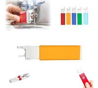 Sewing Machine Threading Tool, Automatic Needle Threader for Easy Needle Insertion, Universal Aid for Clothing Repairs and Craft Quilting Supplies