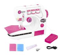 Sewing Machine Toy For Kids - Sewing Machine For Beginners | Portable Sewing Machine With Light | Small Sewing Machine With Battery, Sewing Tool For Kids