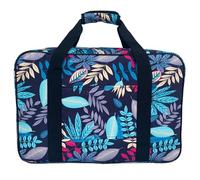 Sewing machine travel bag protective nylon case with ample space for tools and concepts. Vibrant color elegant design, a