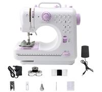 Sewing Machine with Foot Pedal for Beginners,505A Multifunctional Household Small Sewing Machine, Automatic Thread Rewind, Double Thread and Double Speed, Forward and Reverse sewing