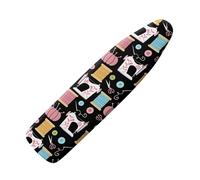 Sewing Machines Pattern Ironing Board Cover for Table Top,Full Size Iron Pad Covers for Standard Boards Extra-large size with 100% Cotton,Easy to install