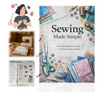 Sewing Made Simple Guide - 1000+ Practical Sewings Notes & Easy Patterns for Beginners, Complete Guide to Stitches, Fabrics & Sewing Techniques, Step by Step for Lifting Skills