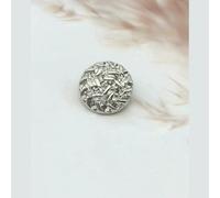 Sewing Metal Buttons DIY Round Embossed Golden Coat Suit Jacket Sweater Wool Button 10PCS/Lot