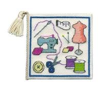 SEWING NEEDLE CASE CROSS STITCH KIT BY TEXTILE HERITAGE