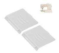Sewing Needle Plate Lightweight ABS Exquisite Craftsmanship Bobbin Cover Plate Sewing Machine Cover Brother Bobbin Cover Plate Wear Resistant Sewing Accessories for 505 505A (White 6pcs)