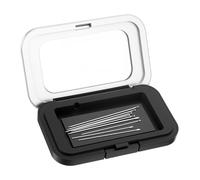 Sewing Needle Storage, 3 Inch Strong Sewing Pin Storage Organizer Box with Clear Acrylic Lid, Secure & Visible Magnetic Needle Holder Case for Quilting, Crafts, Small Pins (8 * 5 cm)