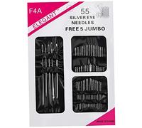Sewing Needles Set 55 Pcs Beading Needles Stainless Steel Hand Sewing Needles