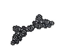 Sewing On Glitters Sequins Fabric Patches Mesh Fabric Applique Clothes Decoration for Costume Event Apparel Crafting Sewing On Sequined Applique