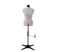 Sewing Online Adjustable Dressmaking Dummy - Grey - Uk 10-18 Sew Stylish Sw150-Grey