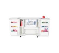 Sewing Online Bandicoot Fold-Away Sewing Cabinet With Drawers In Ash White