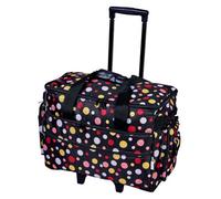 Sewing Online Black And Multi Spot Sewing Machine Trolley Bag 51 X 38 X 28Cm - Birch 006106/bm