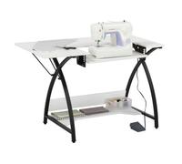 Sewing Online Comet Sewing Table 116 X 60 X 76 Cm Black/white - Sew Ready 13332