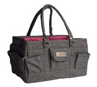Sewing Online Deluxe Tote Organiser Heather Grey 30 X 20 X 18 Cm, Pt900 Heather Grey