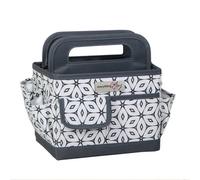 Sewing Online Desktop Organiser Grey/cream Geometric -Everything Mary Evm12830-3