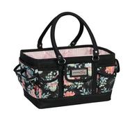 Sewing Online Everything Mary Black/floral Deluxe Store/tote Caddy Desk Space Craft Organiser