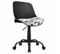 Sewing Online Foldable Black Sewing Chair With Black And White Notions Fabric
