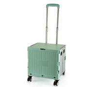 Sewing Online Green Plastic Folding Craft/ Sewing & Hobby Trolley