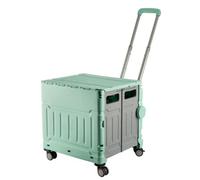 Sewing Online Green Plastic Folding Craft/ Sewing & Hobby Trolley