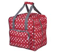 Sewing Online Overlocker Bag Red Dot 38 X 35.5 X 33 Cm - Sew Stylish Pt650-Red-Polka