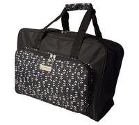 Sewing Online Sewing Machine Bag Black Sprig 33 X 45.7 X 20.32 Cm, Sew Stylish Pt660-Blk-Sprig