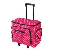 Sewing Online Sewing Machine Trolley Bag Pink Polka Dot 47 X 38 X 24Cm Birch 006108-Pink-Dot