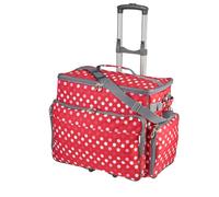 Sewing Online Sewing Trolley Red Dot Medium 47 X 35 X 23Cm Sew Stylish Pt750-Red-Polka