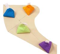 Sewing Pattern 4 Pieces Triangular Paperweights with Handle - Weight for Cutting and Fabrics | Quilting, Crafts & DIY, Writing, Drawing, Tailoring, Embroidery