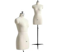 Sewing Plus Size Female Mannequins, Women Tailor Dummy for Dress Forms/Clothing Display/Cutting and Draping Practice Model(Triangle Base,XXXX-Large)