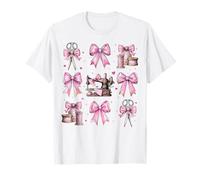 Sewing Quilting Quilter Sewing Machine Girl Coquette Bow T-Shirt