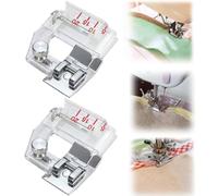 Sewing Rolled Hemmer Foot Rolled Hem Presser Foot 5-20mm Adjustable Bias Tape Binding Foot Sewing Machines Presser Foot Bias Tape Presser Foot