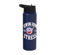 Sewing Room Stress Crafter Stainless Steel Insulated Water Bottle