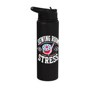 Sewing Room Stress Crafter Stainless Steel Insulated Water Bottle
