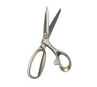 Sewing Scissors 21cm Medium Size, Professional Tailor Scissors, Craft Scissors, Stainless Steel Scissors, Fabric Cutting Scissors, Stationery, (21.3cm, Silver)