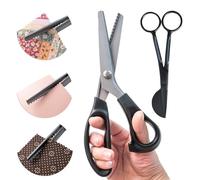 Sewing Scissors, Robust Handmade Craft Cutting Tool, Fabric Cutting and Sewing Scissors for Women, Men, Teenagers, Indoor On the Go Leather Crafts Paper