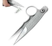 Sewing Scissors, Stainless Steel Premium Tailor Scissors, Thread Snips Trimming Nipper, Scissors for Gift Wrapping Yarn, Sewing Supplies, All Purpose Sewing Embroidery Leather Craft Shears Seam Tools
