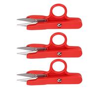 Sewing Scissors, Thread Snips Sewing Supplies 3Pcs Thread Snips Crochet Scissors Stainless Steel Smoothing Easy Cutting Small Fabric Scissors Crochet Scissors for Sewing Knitting